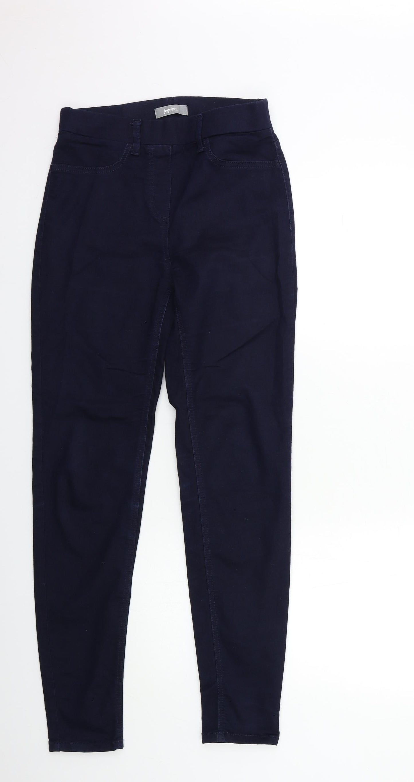 Womens UK Size M Marks and Spencer Regular Fit Jegging Blue Jeans