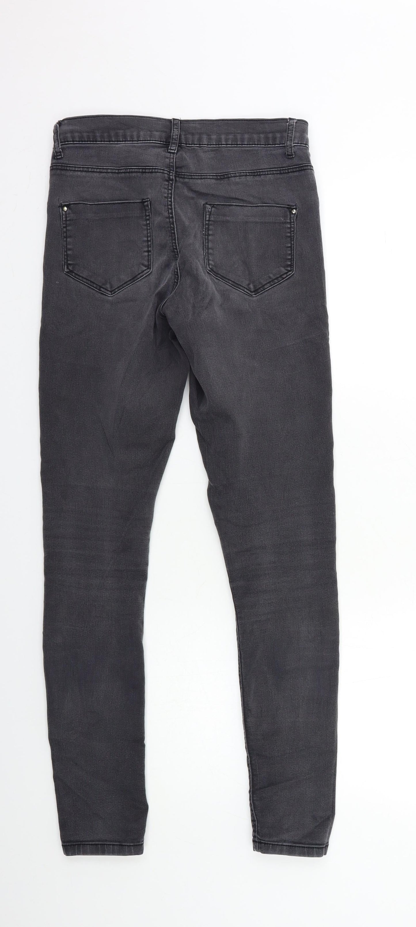 Dorothy Perkins Womens Green  Denim Skinny Jeans Size 8 L30 in