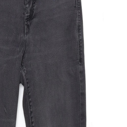 Dorothy Perkins Womens Green  Denim Skinny Jeans Size 8 L30 in