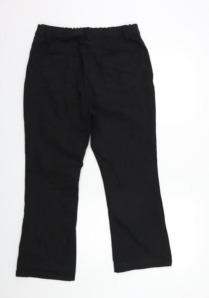 christie Womens Black  Denim Bootcut Jeans Size 34 in L28 in