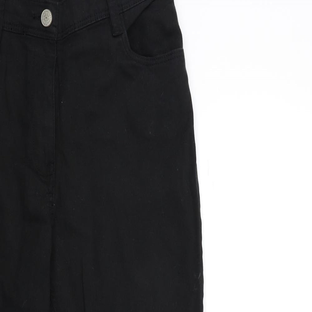 christie Womens Black  Denim Bootcut Jeans Size 34 in L28 in