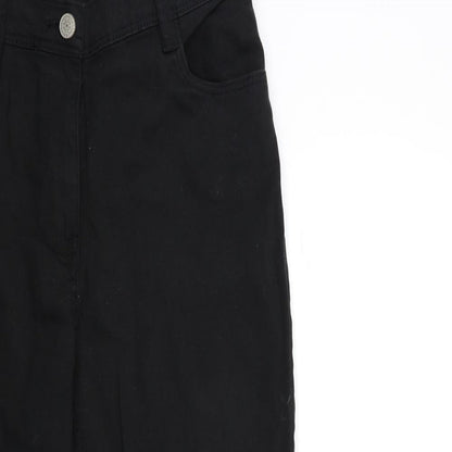 christie Womens Black  Denim Bootcut Jeans Size 34 in L28 in