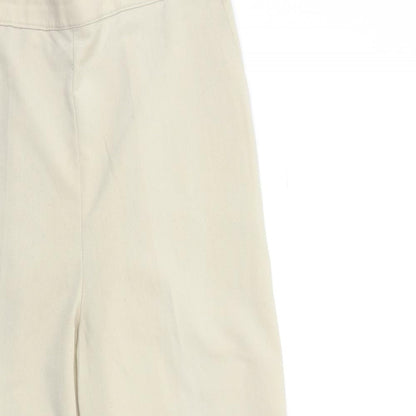 Womens UK Size 28 in Preworn Regular Fit  Beige Trousers