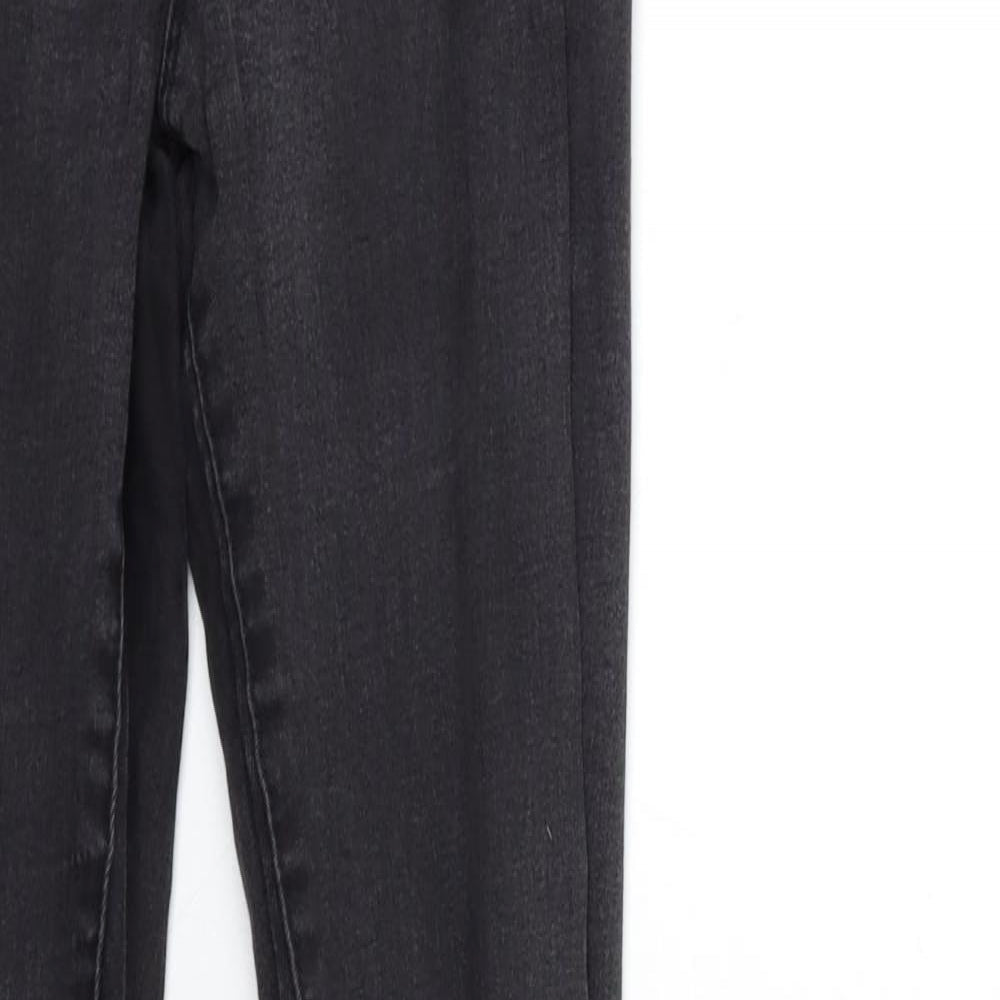 Denim & Co. Womens Black  Denim Skinny Jeans Size 8 L30 in