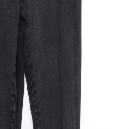 Denim & Co. Womens Black  Denim Skinny Jeans Size 8 L30 in