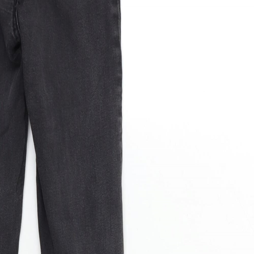 Denim & Co. Womens Black  Denim Skinny Jeans Size 8 L30 in