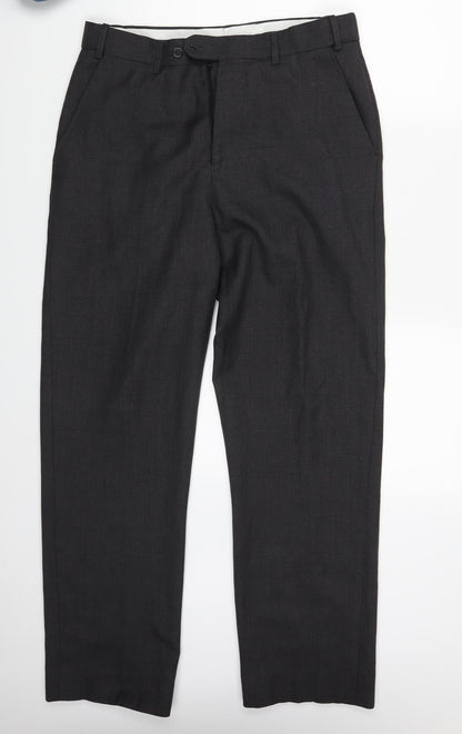 Skopes Mens Grey   Trousers  Size 34 in L30 in