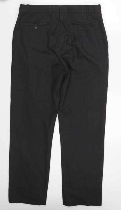 Skopes Mens Grey   Trousers  Size 34 in L30 in