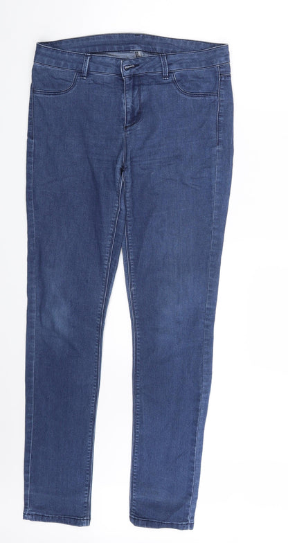 Womens UK Size One Size Preworn  Jegging Blue Leggings