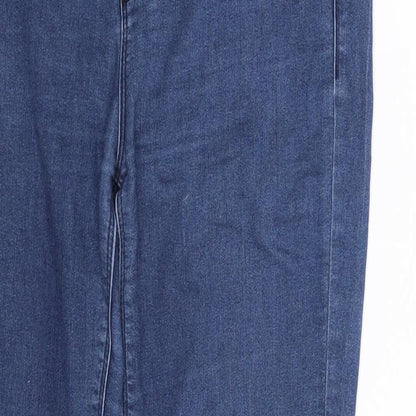 Womens UK Size One Size Preworn  Jegging Blue Leggings