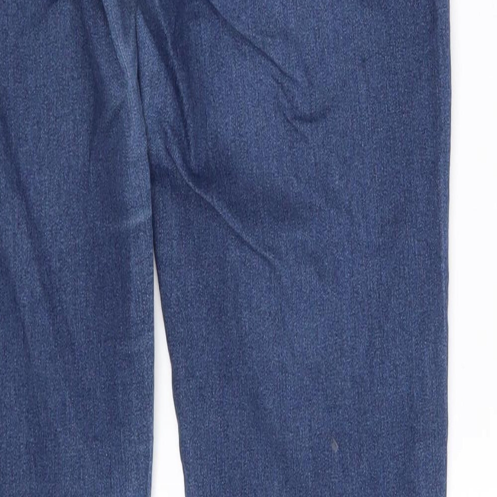 Womens UK Size One Size Preworn  Jegging Blue Leggings