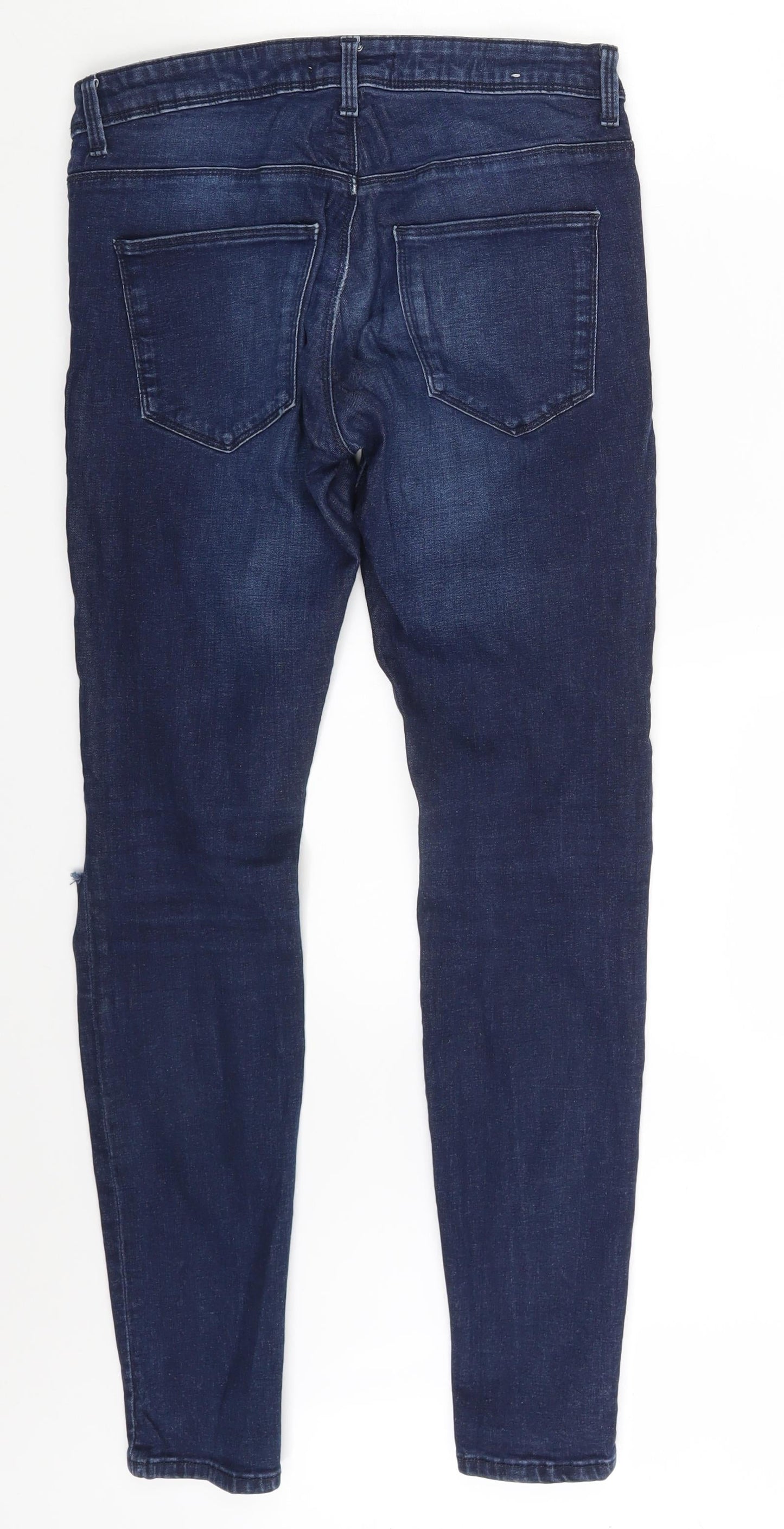 FOREVER 21 Womens Blue  Denim Skinny Jeans Size 28 in L28 in