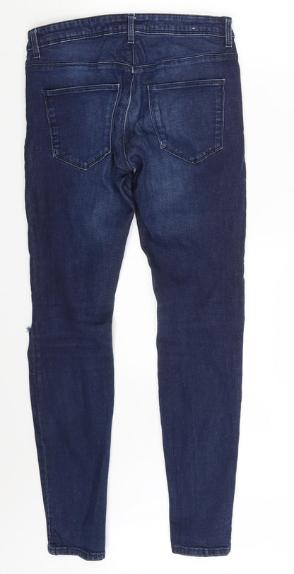 FOREVER 21 Womens Blue  Denim Skinny Jeans Size 28 in L28 in