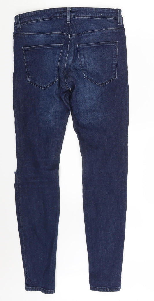 FOREVER 21 Womens Blue  Denim Skinny Jeans Size 28 in L28 in