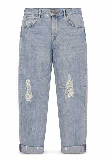 Womens UK Size 10 Warehouse Slim Fit Straight Blue Jeans