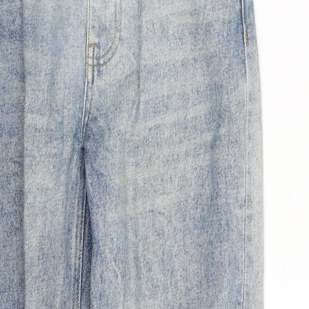 Womens UK Size 10 Warehouse Slim Fit Straight Blue Jeans