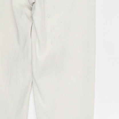 Denim Co. Womens White  Denim Skinny Jeans Size 8 L30 in