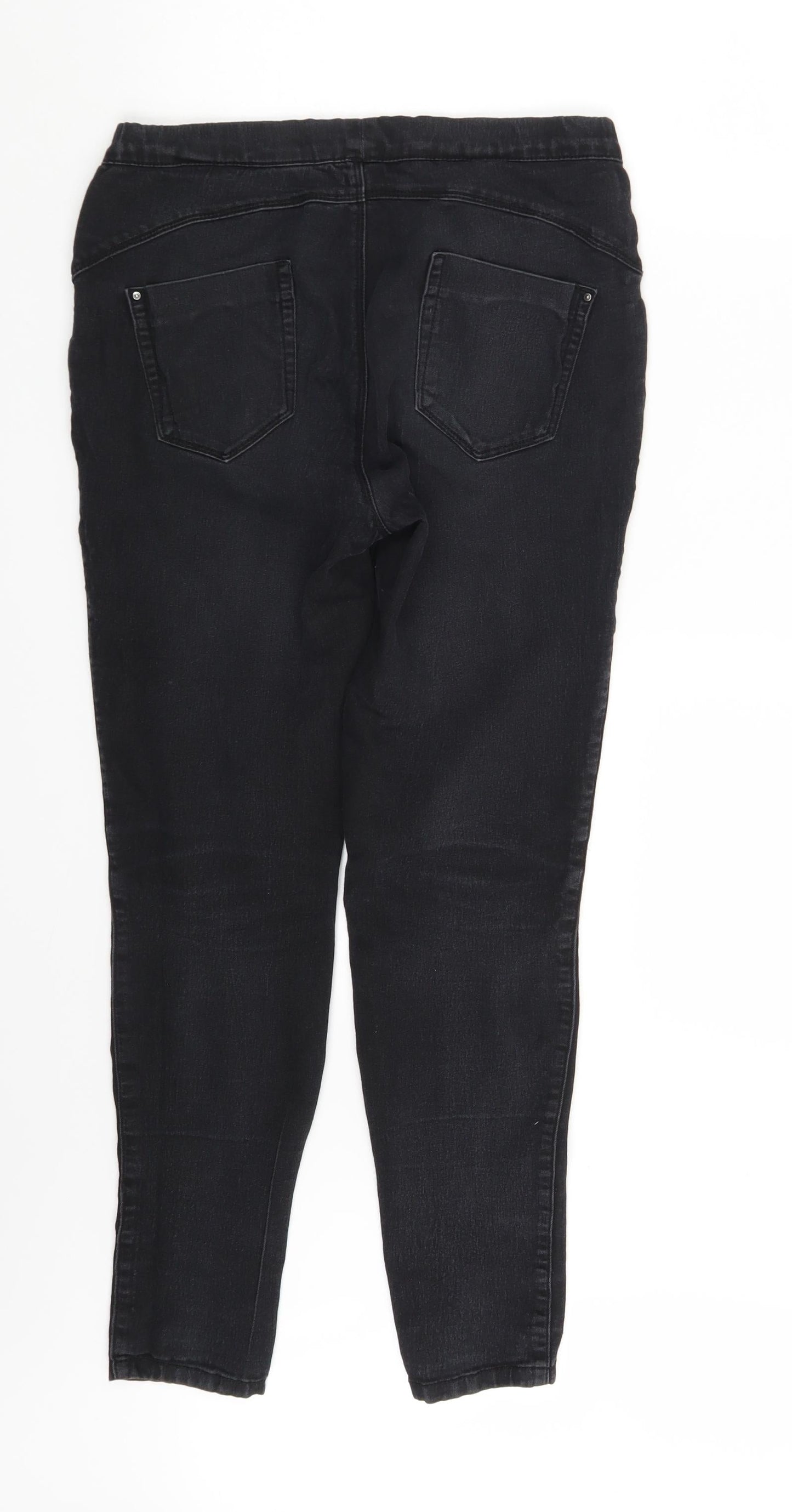 Womens UK Size 10 Denim Co.  Jegging Black Leggings