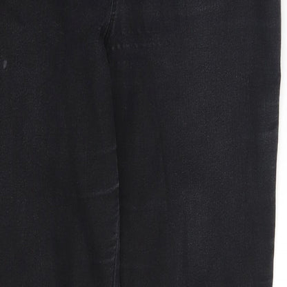 Womens UK Size 10 Denim Co.  Jegging Black Leggings
