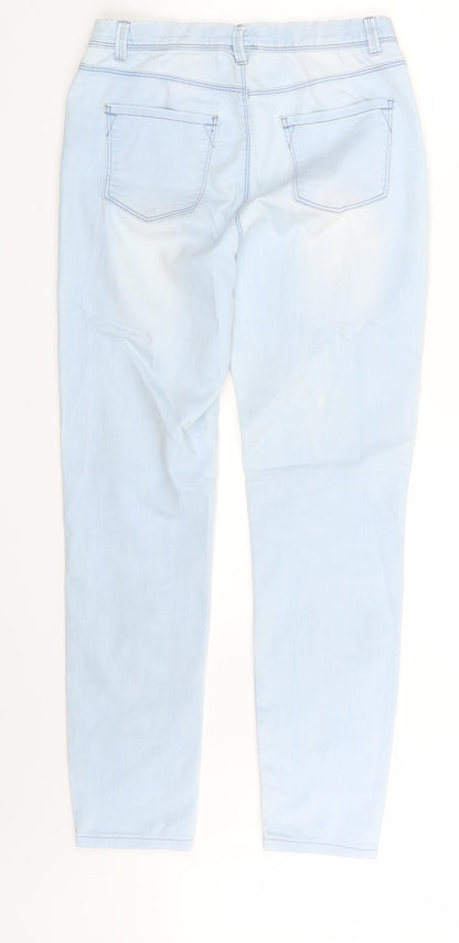 Womens UK Size 8 New Look  Jegging Blue Leggings