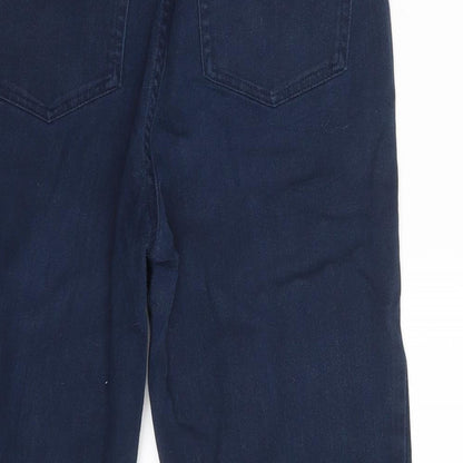 Chaps Womens Blue  Denim Cut-Off Shorts Size 6