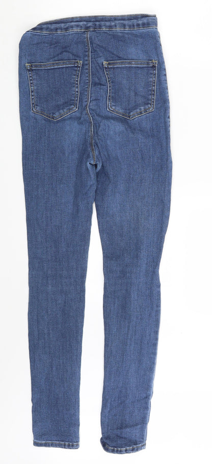 Womens UK Size 6 PRETTYLITTLETHING  Jegging Blue Leggings