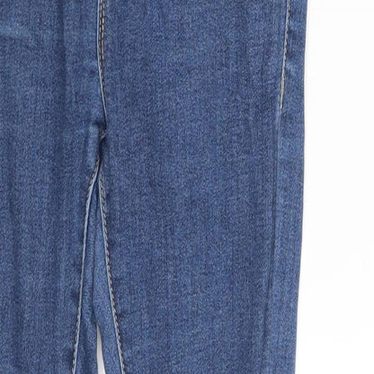 Womens UK Size 6 PRETTYLITTLETHING  Jegging Blue Leggings