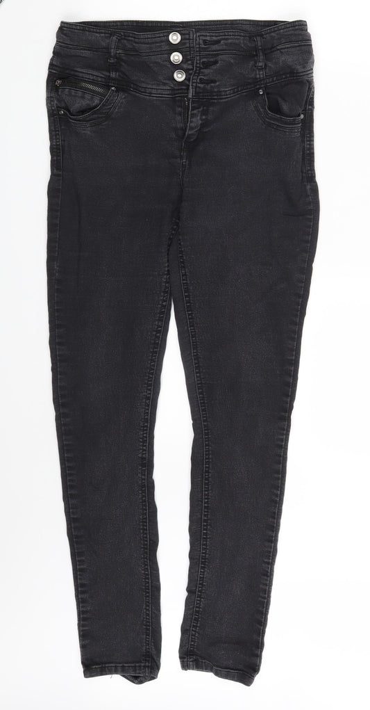 Womens UK Size 12 Denim Co.  Jegging Black Leggings