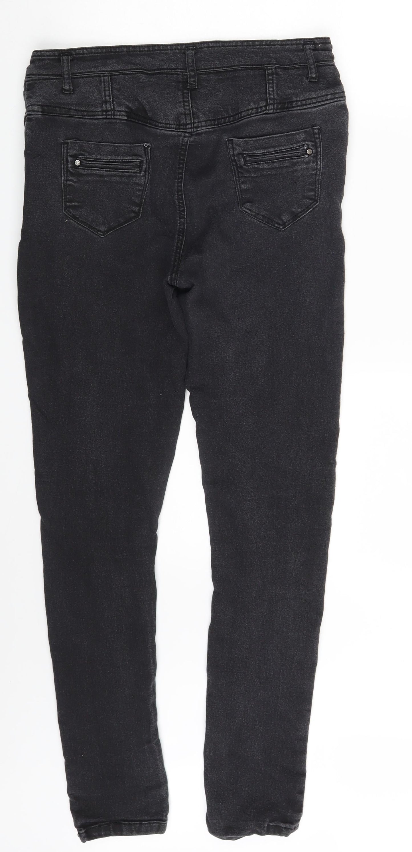 Womens UK Size 12 Denim Co.  Jegging Black Leggings