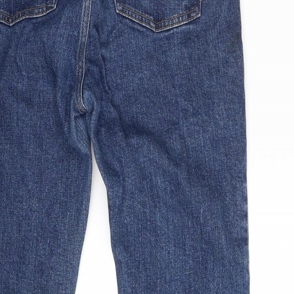 Denim Co. Womens Blue  Denim Cropped Jeans Size 10 L26 in
