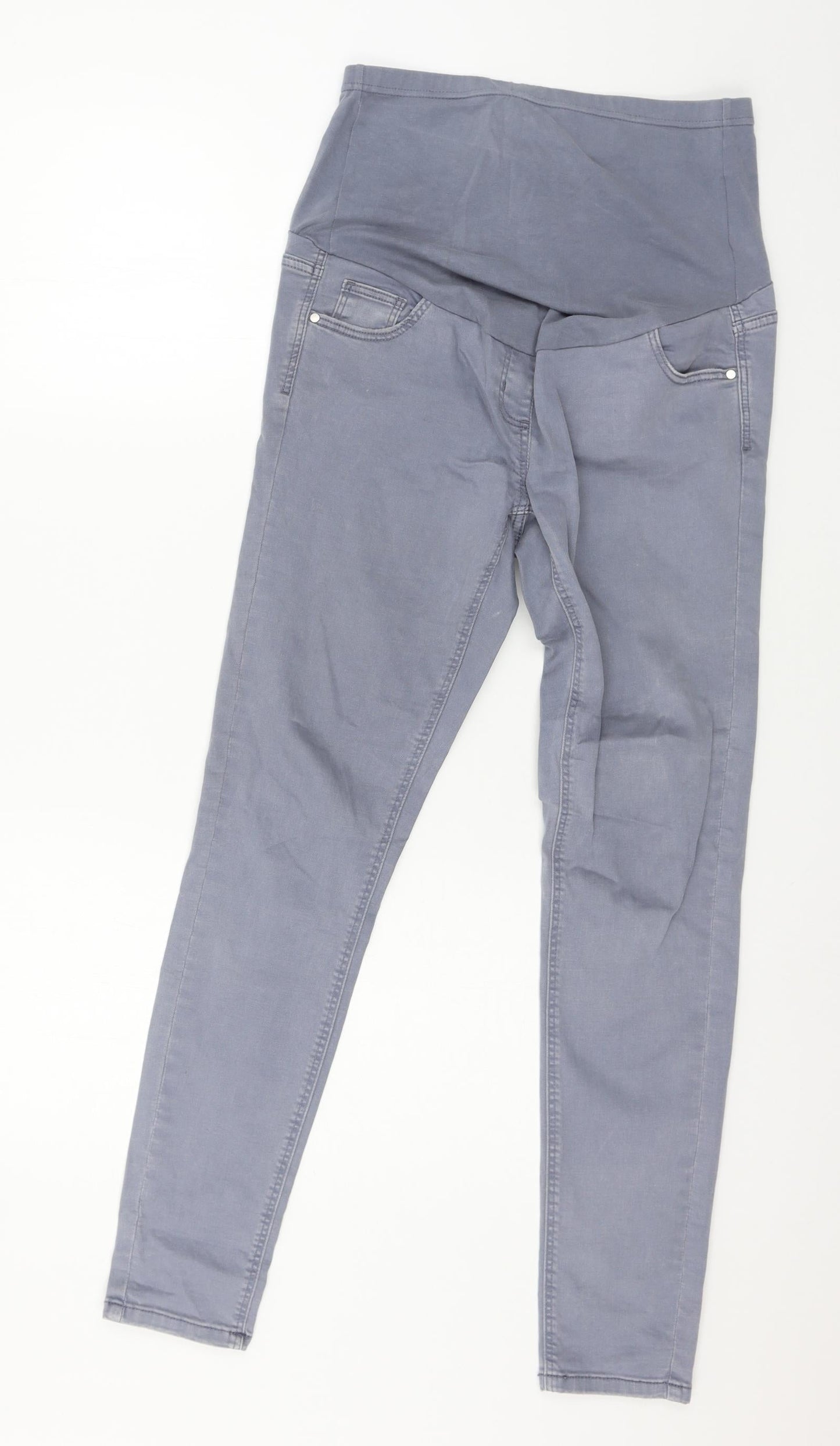 George Womens Grey  Denim Jegging Jeans Size 8 L28 in