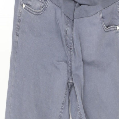 George Womens Grey  Denim Jegging Jeans Size 8 L28 in