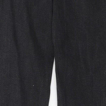 Denim & Co. Womens Grey  Denim Skinny Jeans Size 10 L29 in