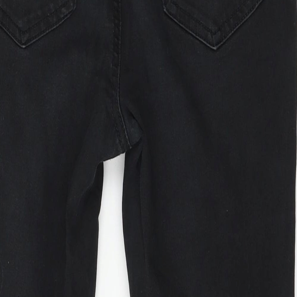 New Look Womens Black  Denim Skinny Jeans Size 10 L23 in