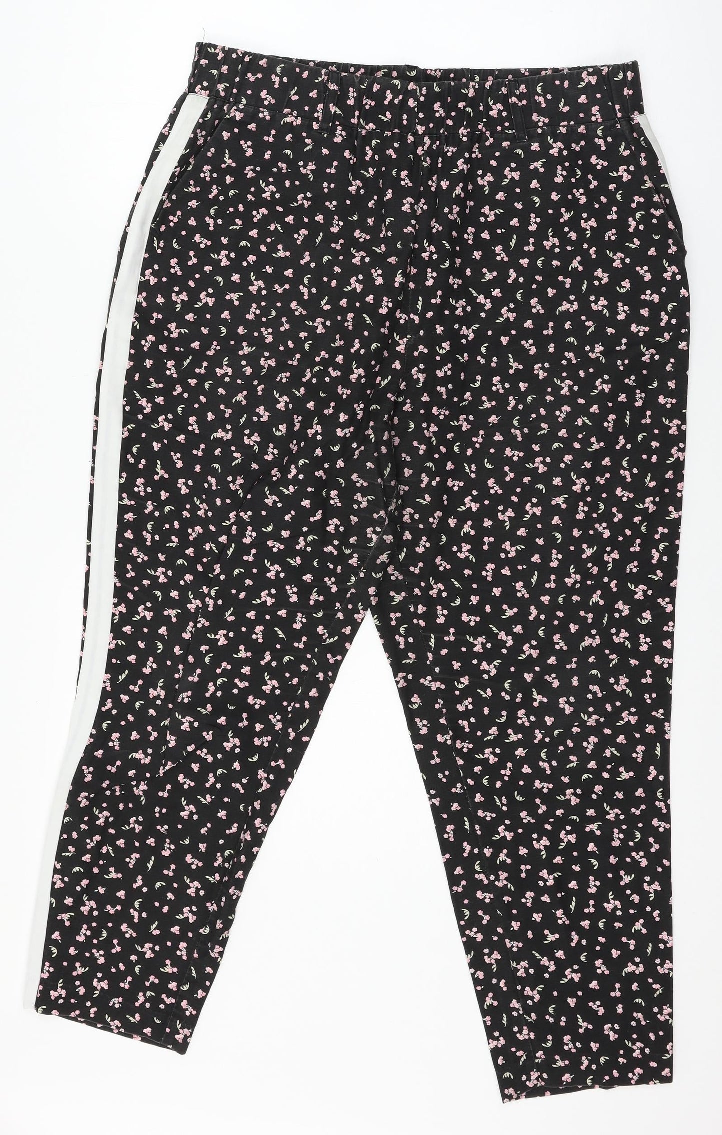 Womens UK Size 16 Clockhouse Regular Fit  Black Trousers