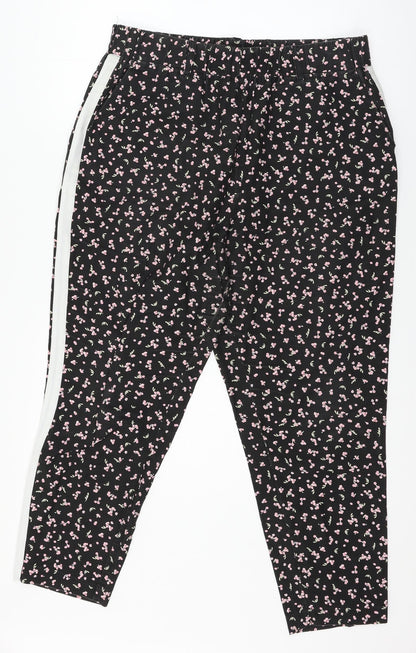 Womens UK Size 16 Clockhouse Regular Fit  Black Trousers