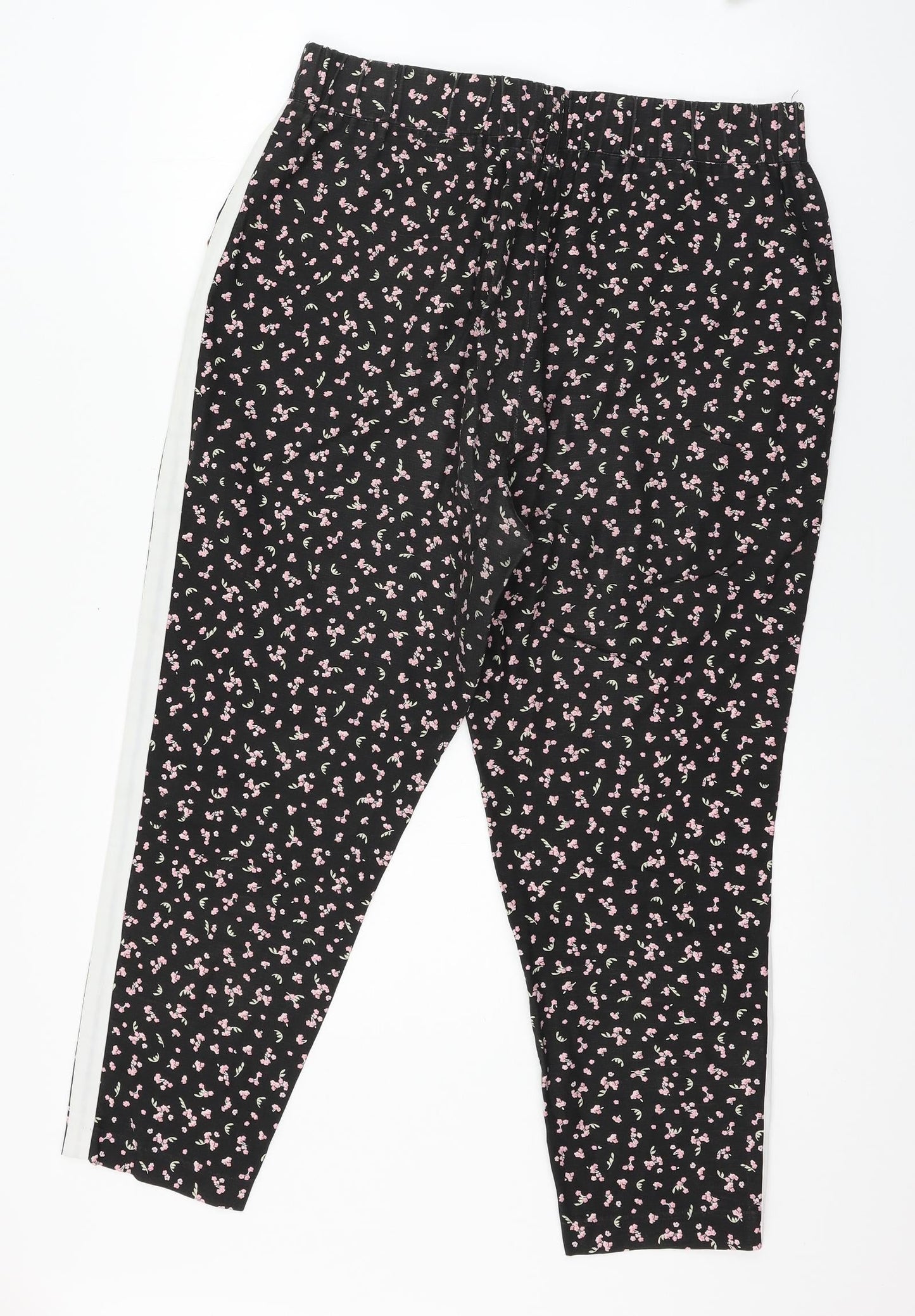Womens UK Size 16 Clockhouse Regular Fit  Black Trousers
