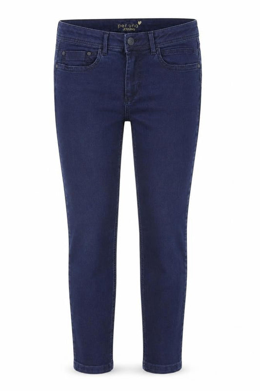 Womens UK Size 32 in Per Una Regular Fit Skinny Blue Jeans