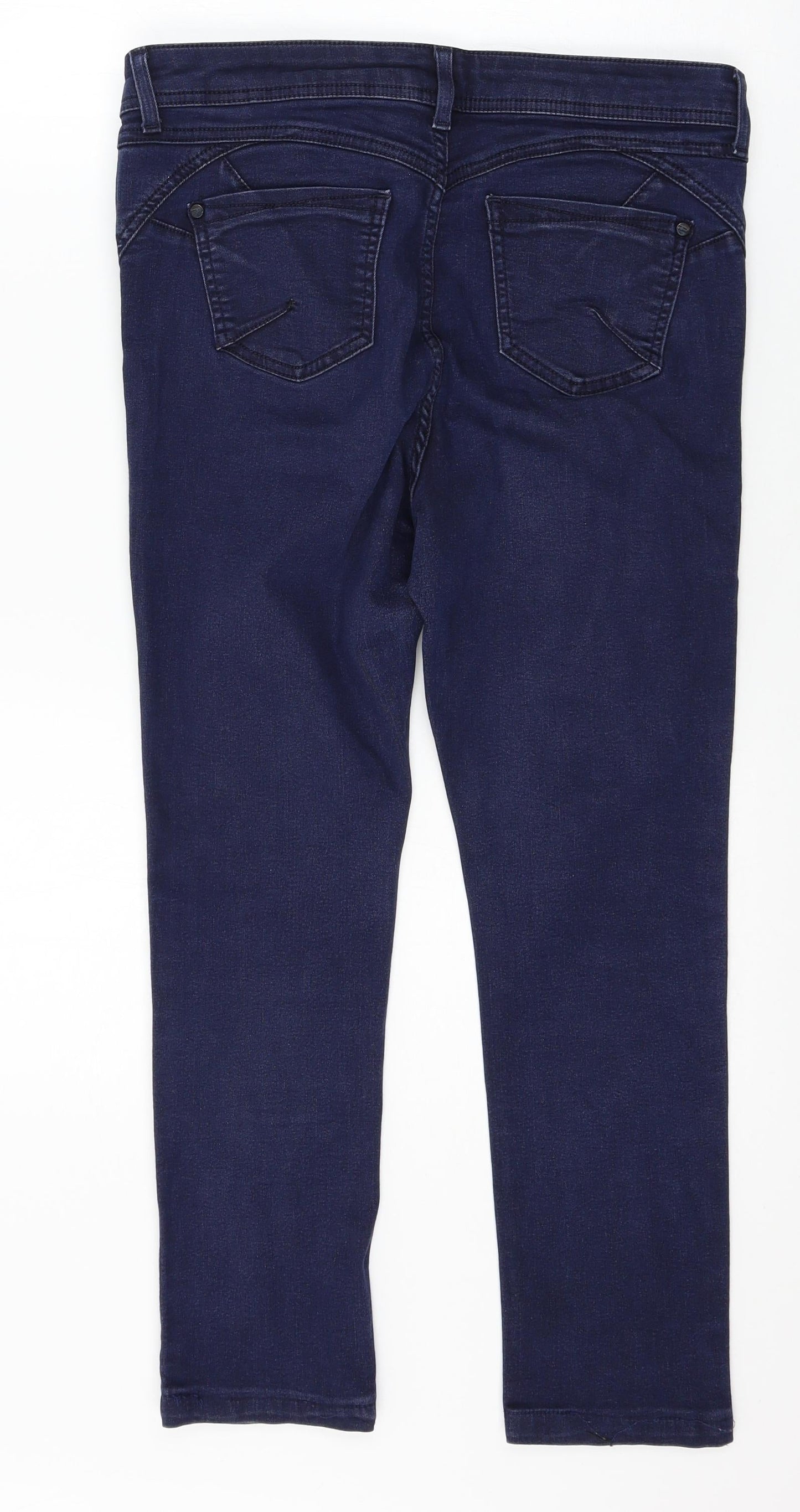 Per Una Womens Blue  Denim Skinny Jeans Size 32 in L23 in