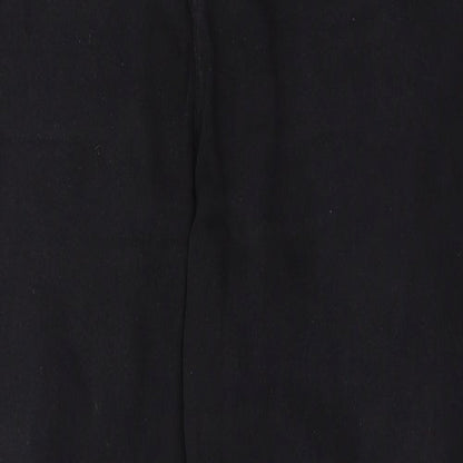 Misssguided Womens Black  Denim Skinny Jeans Size 12 L29 in