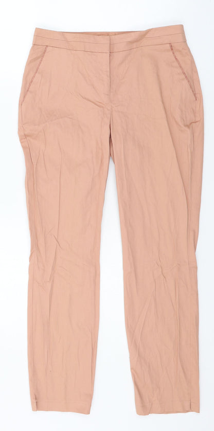 Womens UK Size 8 Atmosphere Regular Fit  Orange Trousers