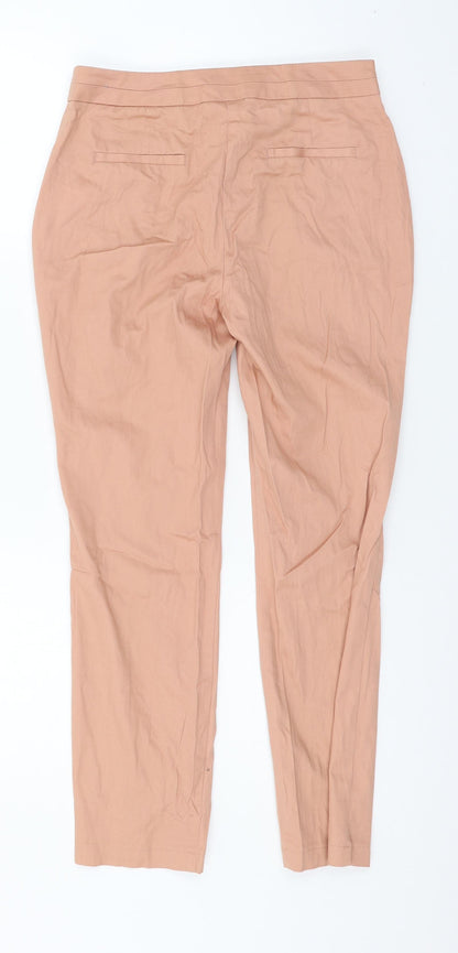 Womens UK Size 8 Atmosphere Regular Fit  Orange Trousers