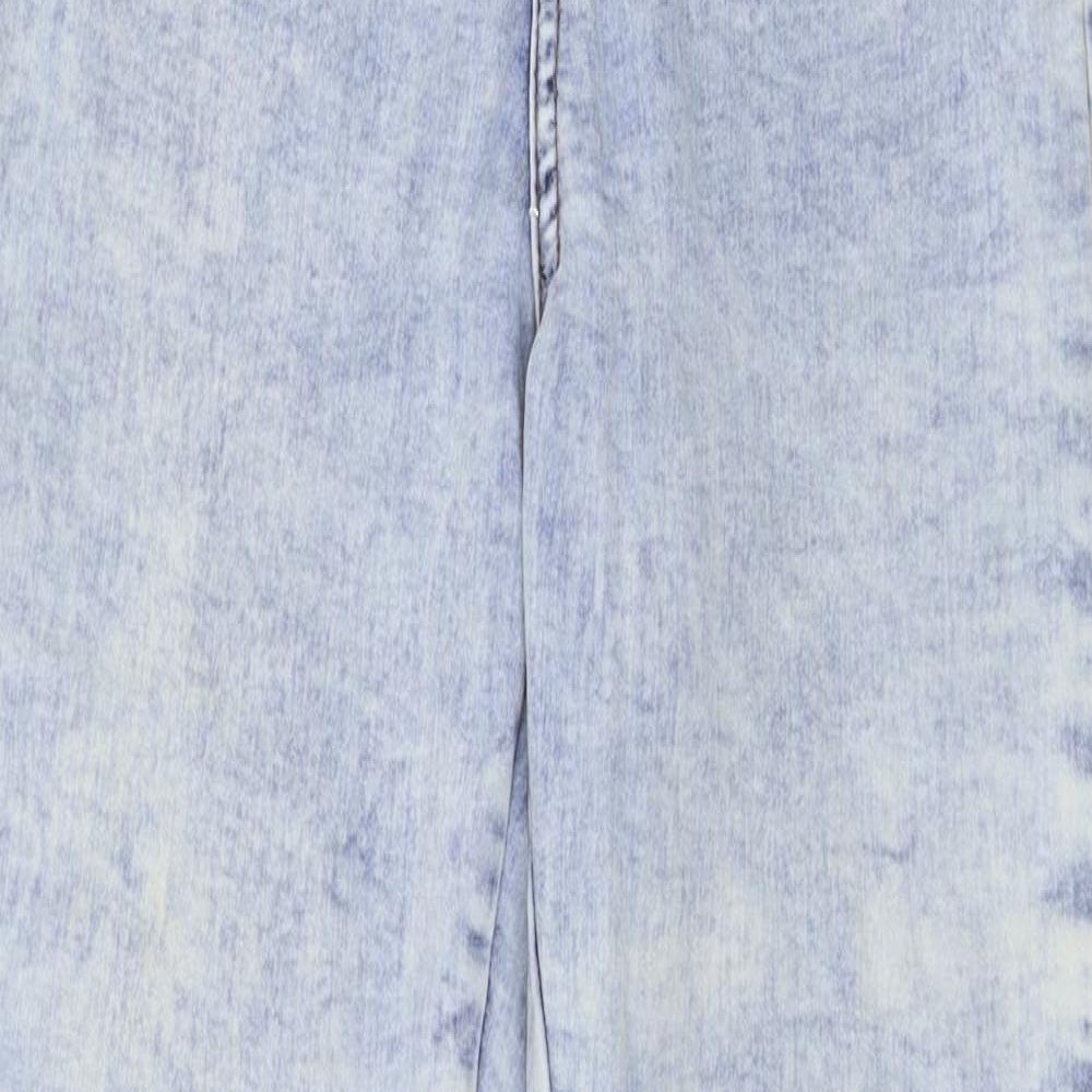 Denim & Co. Womens Blue  Denim Skinny Jeans Size 10 L29 in