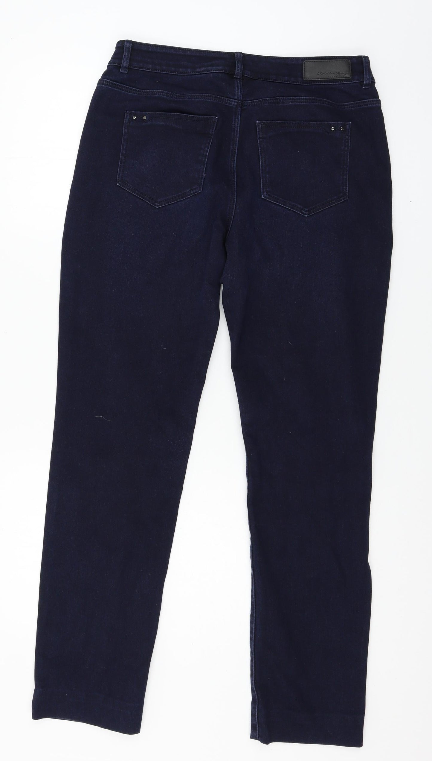 Christian Berg Womens Blue  Denim Skinny Jeans Size 12 L28 in
