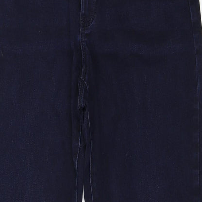Christian Berg Womens Blue  Denim Skinny Jeans Size 12 L28 in