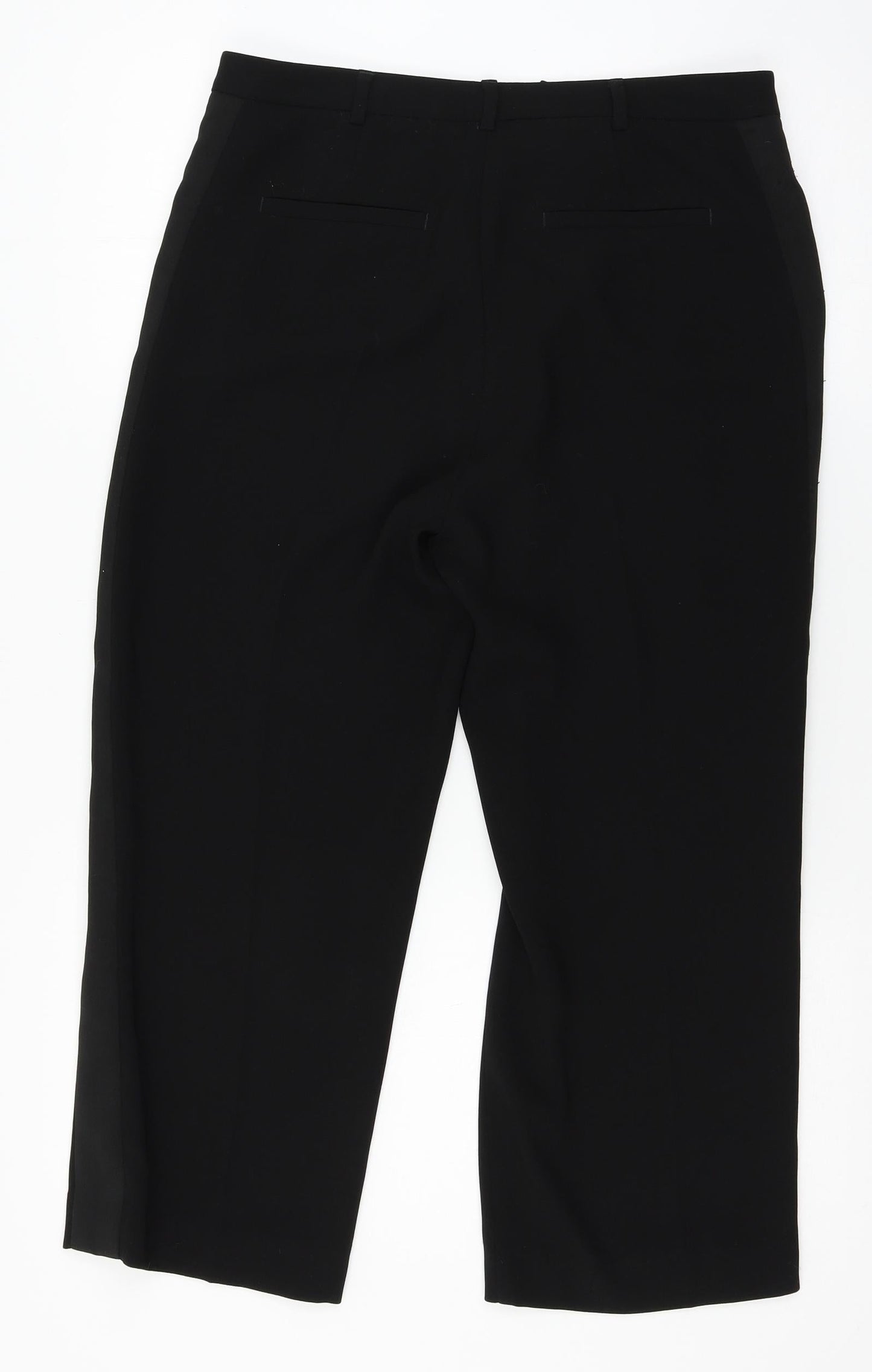 Comma Womens Black   Trousers  Size 8 L23 in