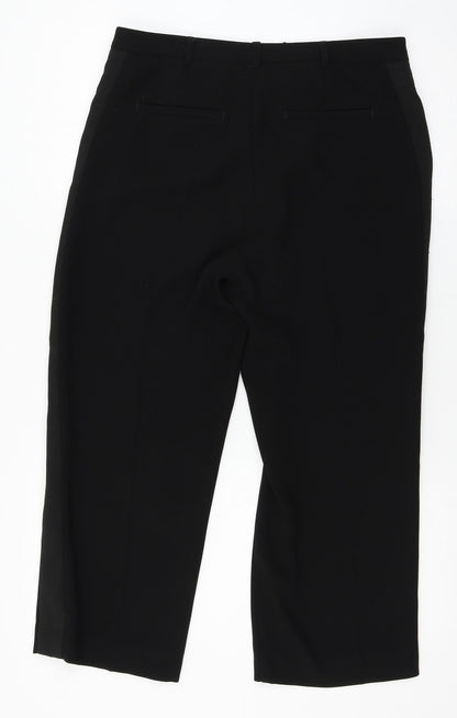 Comma Womens Black   Trousers  Size 8 L23 in