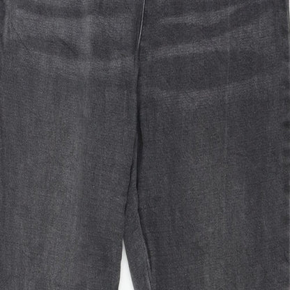 Free Quent Womens Grey  Denim Jegging Jeans Size S L29 in