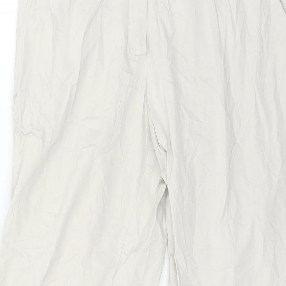 Womens UK Size 30 in Preworn Regular Fit  Ivory Trousers
