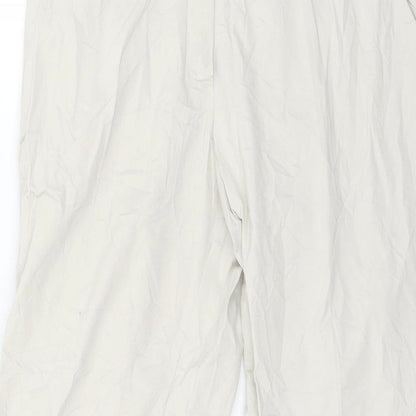 Womens UK Size 30 in Preworn Regular Fit  Ivory Trousers